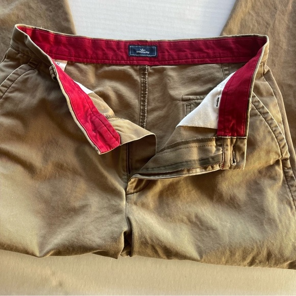 Dockers Flat Front  Men's Tan Pants 32/32  Cotton - Picture 8 of 10